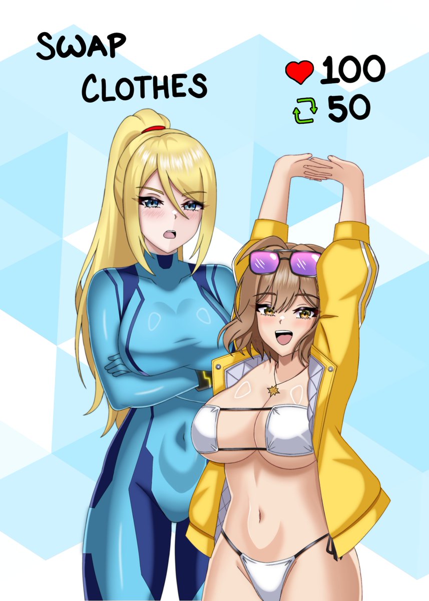 c4t_in_abox's tweet photo. I never thought about their height difference
#NIKKE #ニケ 
#NIKKEfannart  
#metroid https://t.co/fQ7H7AC1O6