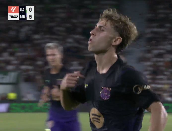 TouchlineX's tweet photo. 5-0 FC Barcelona.

GOOOOOOOOOOOOOOLLLLLLLLL FERMIN LOPEZ !!!!!!!!!!!!!!!!!!!!!!!!!!!!!!!!!!!!!!!!!! IT'S FIVE !!!!!!!!!!!!!!!!!!!!! AND FERMIN LOPEZ SCORES HIS SECOND !!!!!!!!!!!!!!!!!!!!!!!!!!!!!! THIS BARÇA TEAM IS BEYOND SCARY !!!!!!!!!!!!!!!!!!!!! 🇪🇸💫🇪🇸💫🇪🇸💫 https://t.co/KKcDB2Yl7Z