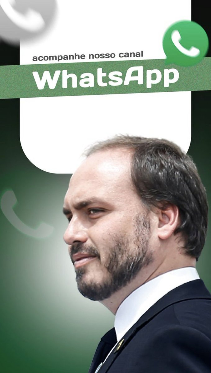 CarlosBolsonaro's tweet photo. Nosso canal do WhatsApp atualizado com mais informações. Siga-nos: https://t.co/EeOhSKUvEY https://t.co/MOJohLVkg5