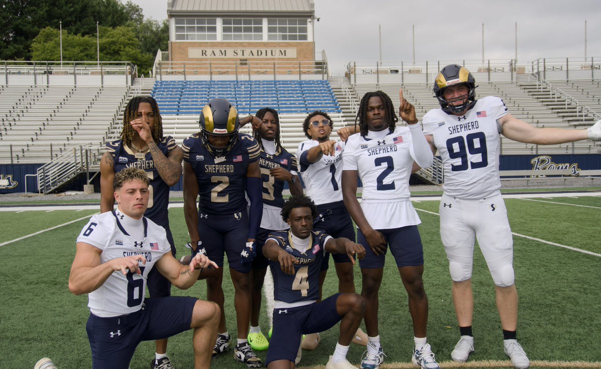 SURamsFootball's tweet photo. 📸 Snapshots from media day 

👇What are you most looking forward to this season?

#football #d2 #d2football #ncaafootball #ncaad2 https://t.co/8srcpD4DIe