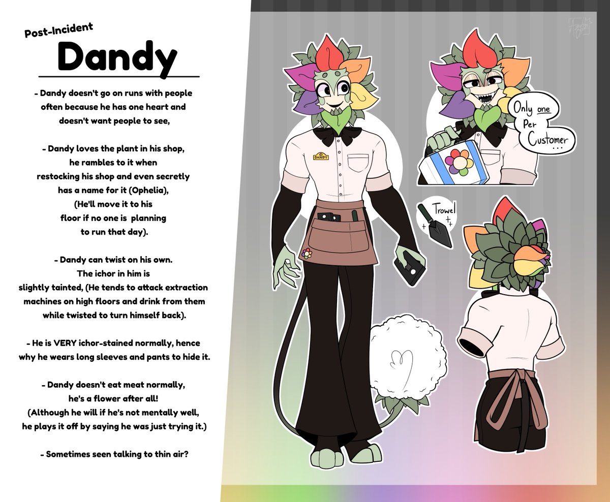 AzulsCrown's tweet photo. I realize I never posted my Dandy's most recent ref, have at thee :3 https://t.co/wXueh0O9A7