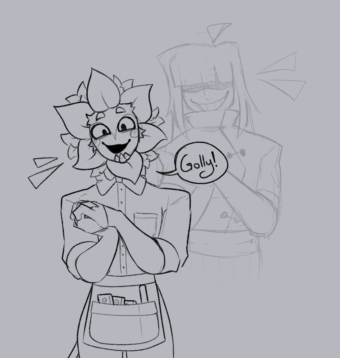 AzulsCrown's tweet photo. And some extra Dandy doodles because RARARA MY BABY- https://t.co/3JuZgpXrMl