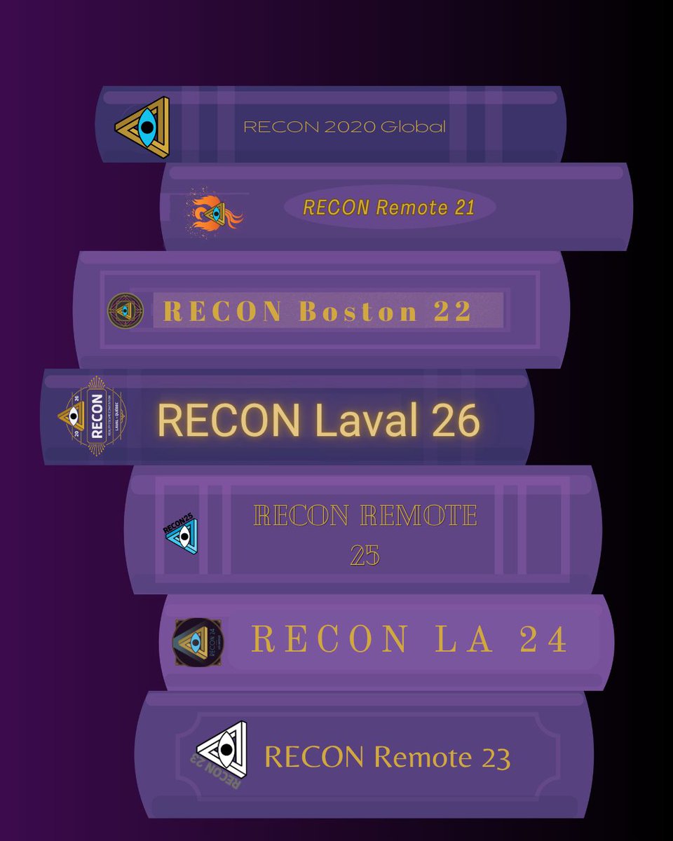 RealEscapeCon's tweet photo. Missed a RECON? You didn't miss out...you just haven't opened the vault yet. 🔓
Check out the RECON Archive where you'll find speaker videos (RECON Remote years only), session resources, or both! All archived and free to browse.
👉 https://t.co/2oD9nXcIVf https://t.co/JZ5D6vky1Q