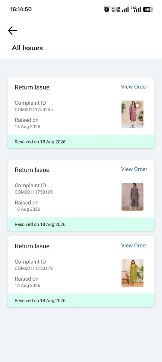 Travlograjeev's tweet photo. @AjioCares @AJIOLife @AJIOLife @AjioCares , I didn't receive refund amount , pls resolve this issue. https://t.co/lssUuj1qvz