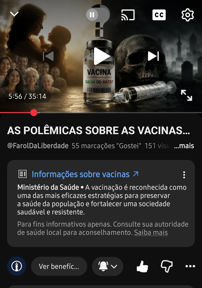 GalanteTanaka's tweet photo. O Farol Da Saúde acaba de lançar mais um informativo, alertando sobre o novo normal que nos impuseram.
Acho incrível, que com tantos efeitos colaterais escancarados aí, as notas e programas que incentivam vacinas, não recebam as mesmas 'anotações' e 'alertas'.👇🏼🙄
E a Liberdade? https://t.co/OfKVlr30yA