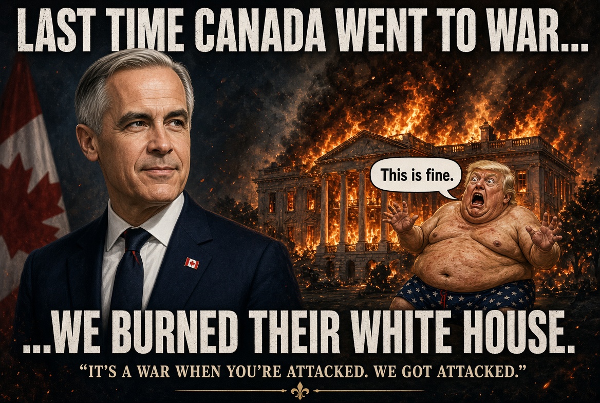 samuelbster's tweet photo. Nothing brings Canadians together than a threat from outside. Can I get a follow from my fellow #Canadians https://t.co/NMl8Lkv2Fa