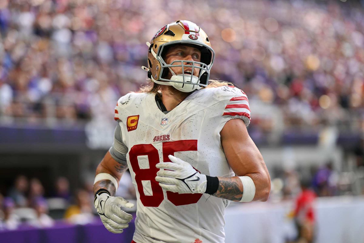 SleeperSF49ers's tweet photo. The #49ers have activated TE George Kittle from the PUP list, per @AdamSchefter https://t.co/ELv7KAWhcj