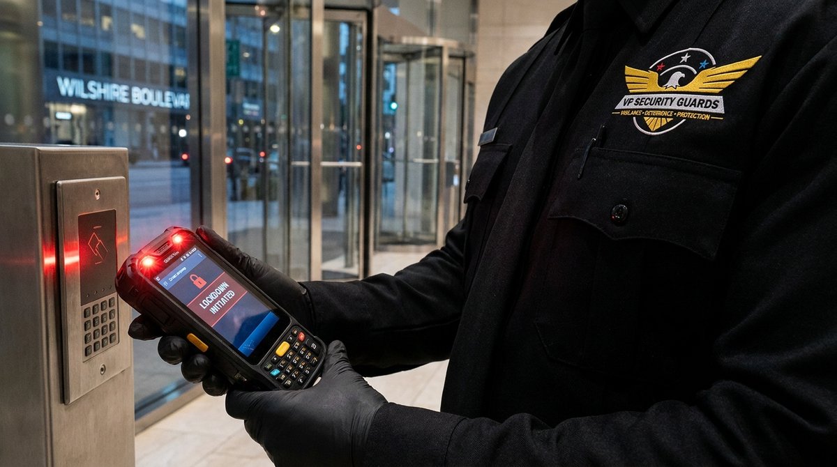 vpsecurityguard's tweet photo. Sunday is prime time for access vulnerabilities in empty corporate suites. VP Security Guards delivers proactive physical patrols and digital verification on Wilshire Blvd.

📞 Call: 800-520-9260 #LosAngeles #PropertyManagement #VPSecurityGuards https://t.co/sug6m1Czly