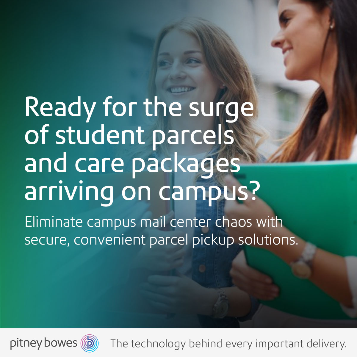 PitneyBowes's tweet photo. It's time for the great campus mail center challenge to begin. 
Learn how to be prepared: https://t.co/DRRS1QhS1n #HigherEducation #CampusOperations #CampusMail #PackageManagement #StudentExperience https://t.co/oK3cLE4xgL