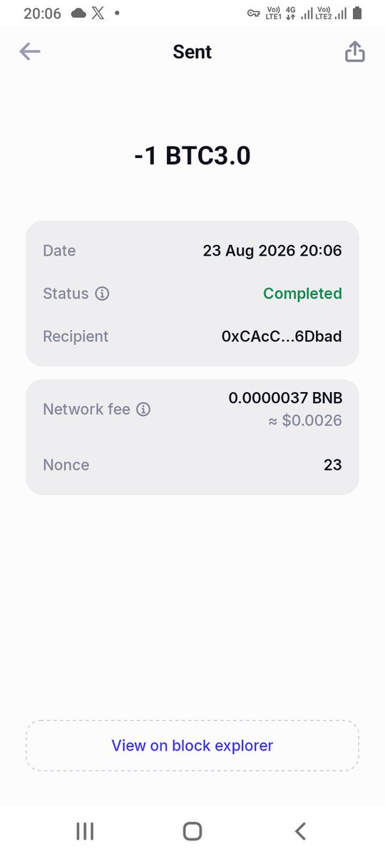 Bitcoin3BNB's tweet photo. @armanul_sayed 0xCAcC3A0b5120F29784E903F282111A4Ebf16Dbad https://t.co/fpQY8YEFLN