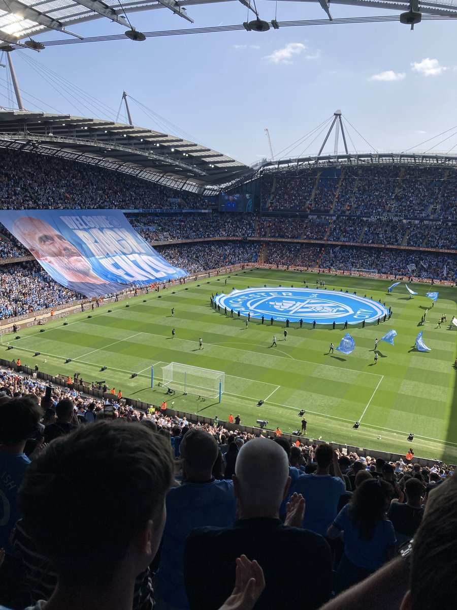 PJones941's tweet photo. New stand today, MCFC https://t.co/FfrQErqDhI