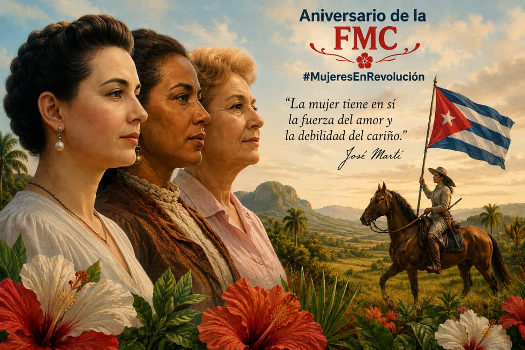 Ignacio930712's tweet photo. 🇨🇺 Generaciones de mujeres que representan la fuerza, la dignidad y el amor a Cuba. Hoy honramos a todas las cubanas que hacen historia. ❤️

#MujeresEnRevolución #FMC https://t.co/QVkyNGm1YX