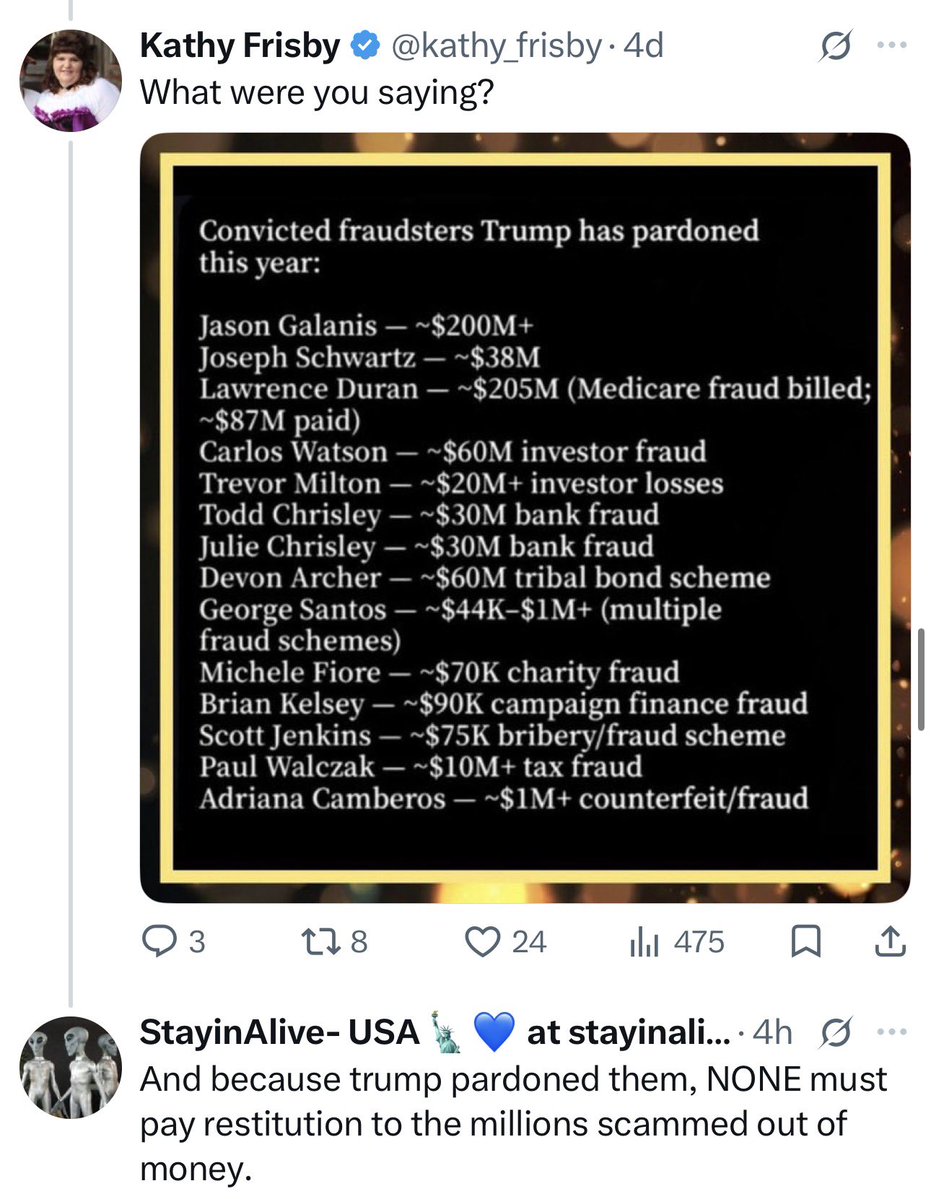 TheTNHoller's tweet photo. Helpful list for next time someone tries to claim Trump (or @MarshaBlackburn) are really worried about “fraud/wasted/abuse” https://t.co/f7D92pC2Zw