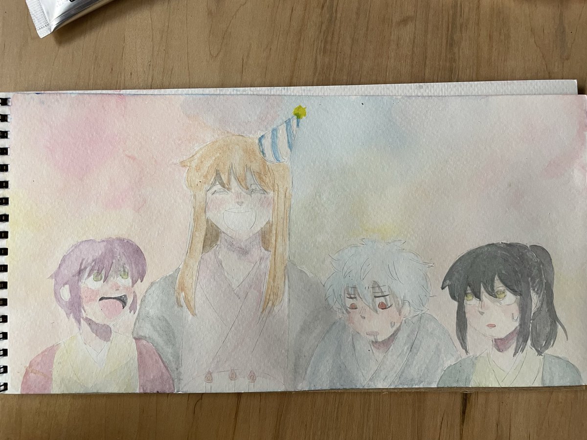 Wasabi8510's tweet photo. この前描いた絵投稿し忘れてた https://t.co/55ka6uciP2