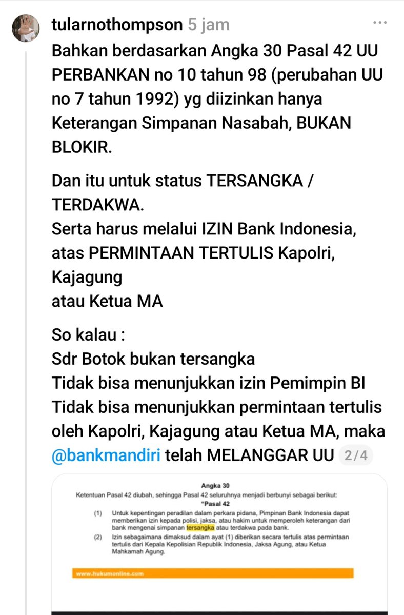 madilog_id's tweet photo. ramai ramai pada boikot bank @bankmandiri https://t.co/qc0FaO7ZcY