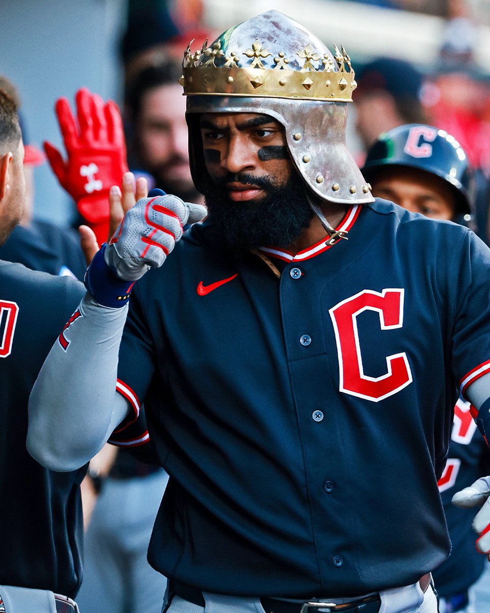 MLBStats's tweet photo. Jo Adell has 15 RBI in his first 16 games with the @CleGuardians.

The last player with 15 RBI in his first 16 games with Cleveland was David Murphy in 2014. https://t.co/yMEiUR3KcU