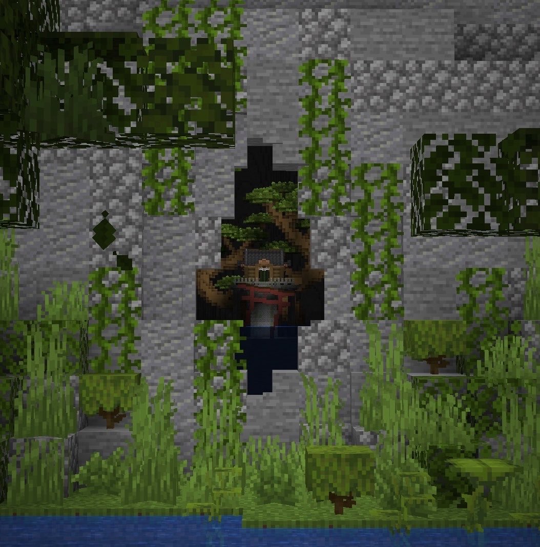 soraaaaa_ken's tweet photo. 隙間の先…
 #minecraftbuilds #minecraft建築コミュ https://t.co/JWyzetI11B