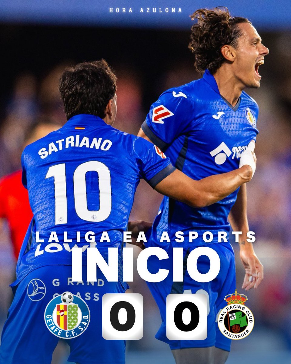 HoraAzulona's tweet photo. ⏱️ ¡Araaaaaaaaaaaaanca el partido en el Coliseuuuuuuuum!
#AupaGeta 💙 | #GetafeRealRacing https://t.co/LhDb73tDCj