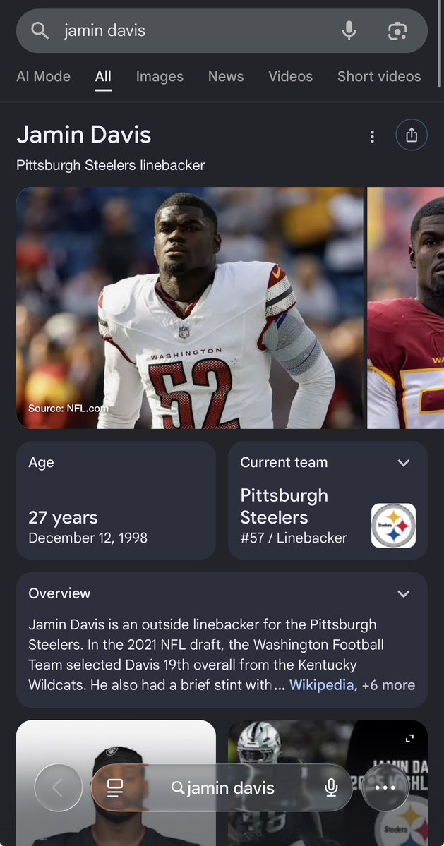 ItsGiantsSzn's tweet photo. I’m crying rn 🤣🤣🤣🤣

Former Commanders linebacker Jamin Davis liked this tweet 🤣🤣🤣🤣

Commanders are a joke to even their former players https://t.co/nSBkIWZtYx