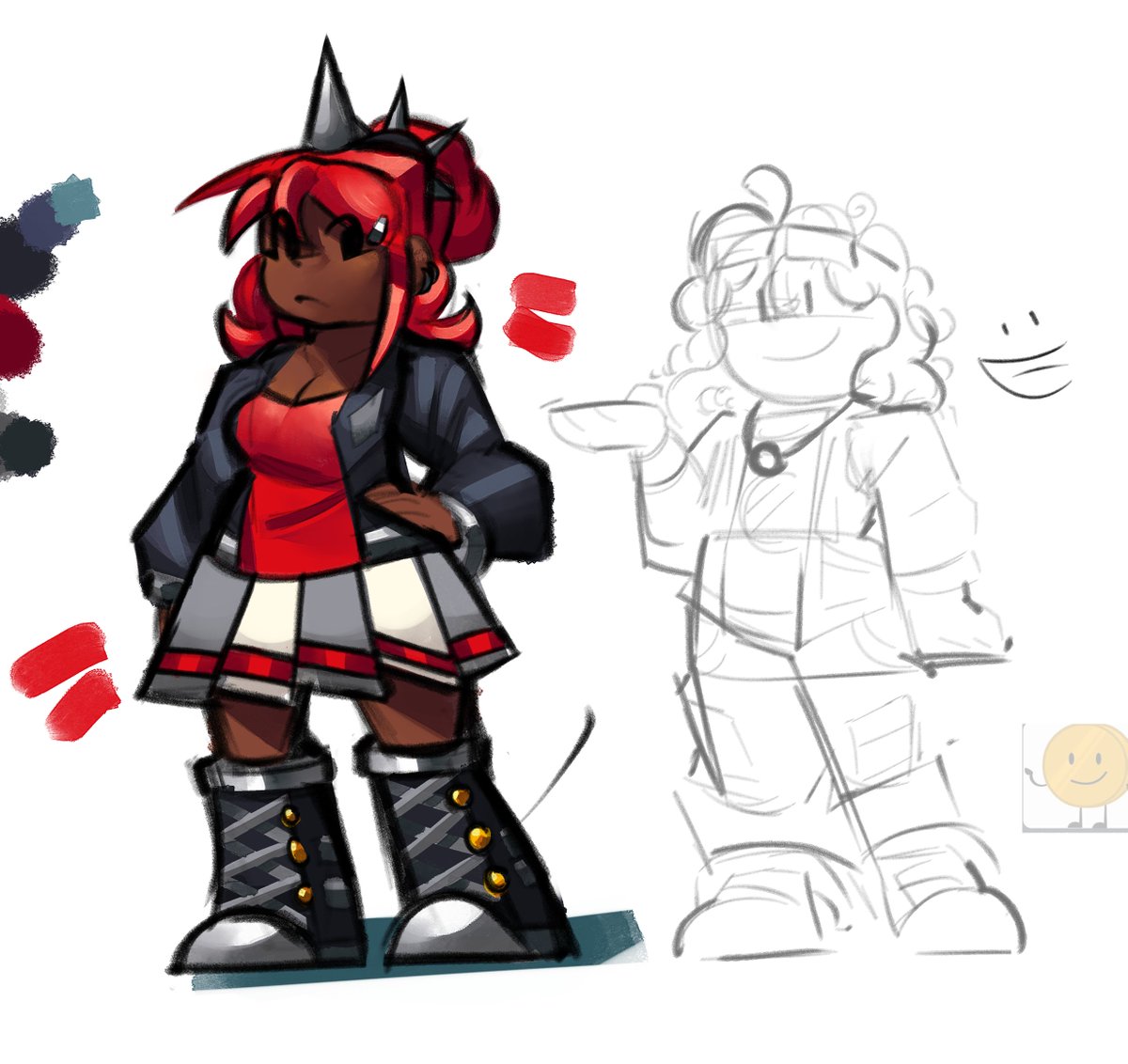 MiracleMelodii's tweet photo. redid my designs because i kept getting old drawing notifications  ok bfdi yes    haha https://t.co/26NpzyWoFR