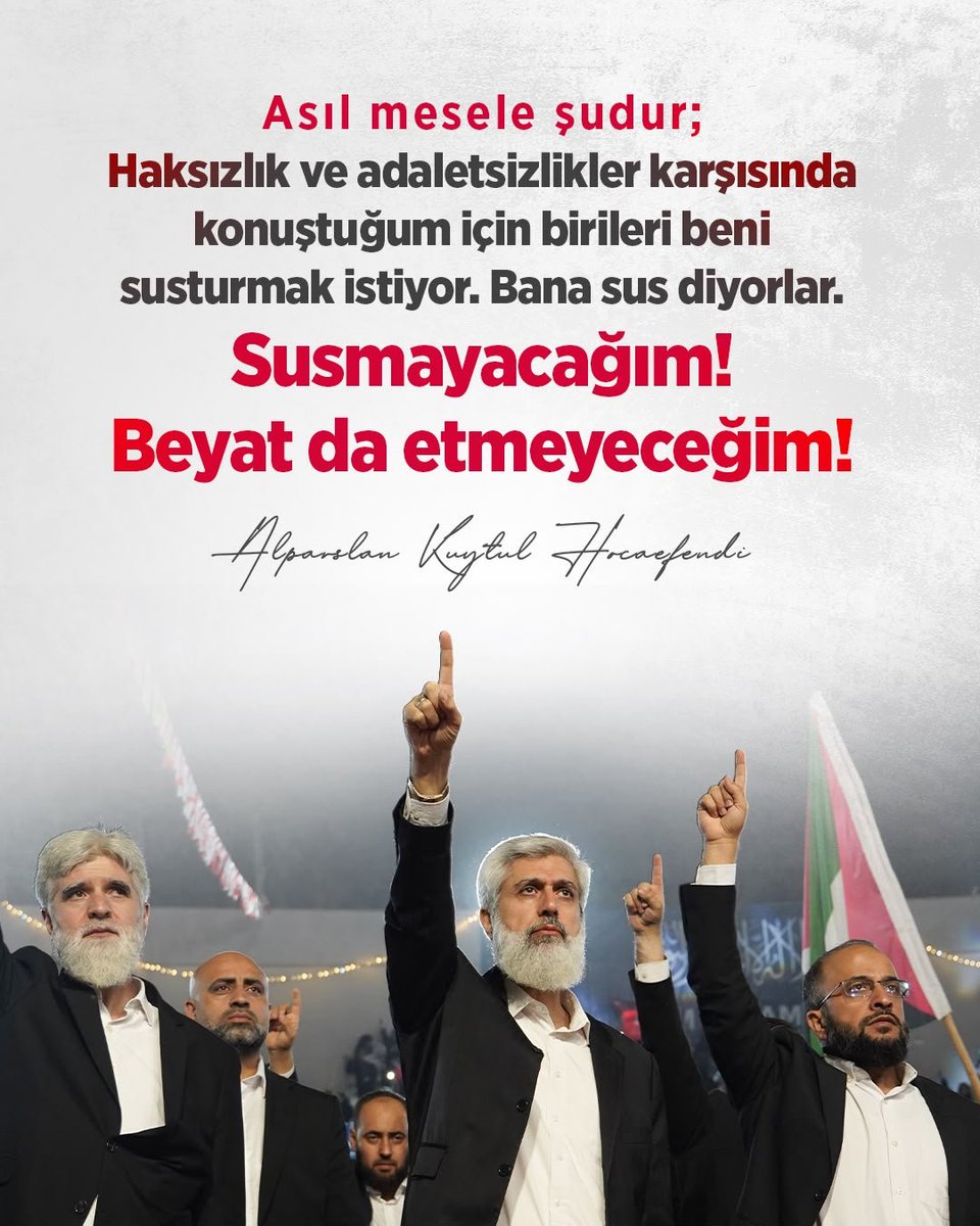 sadrettinkilic3's tweet photo. AlparslanHocaya Özgürlük
SarayTalimatıyla Tutuklandı
SemraKuytula Özgürlük 
Kardeşlerimizi SerbertBırakın
#FurkanHareketiTertemizdir

ASIL MESELE! https://t.co/LeiInnrMuv