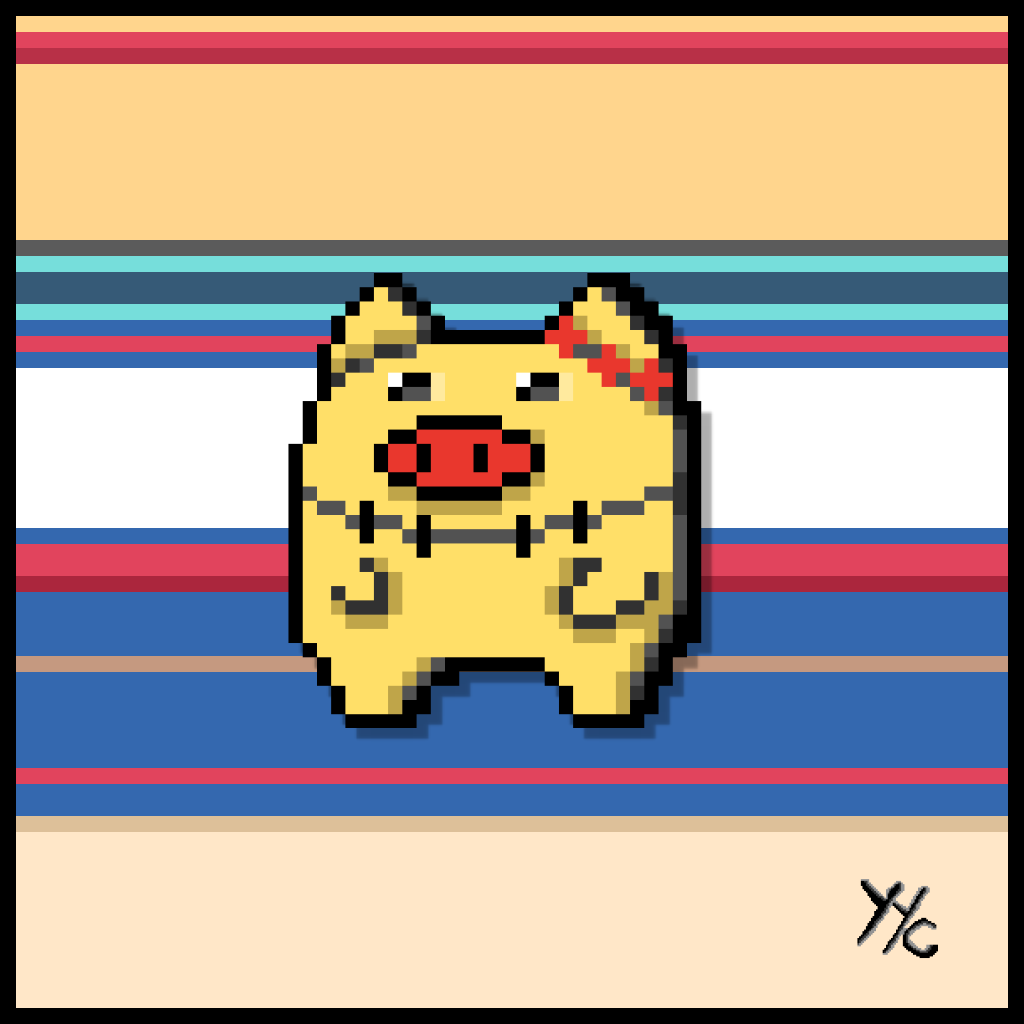 Yam_Canyou's tweet photo. My first pixel art.
#はあとart
#推し活はあとん日記 https://t.co/6JhZYkC2Do