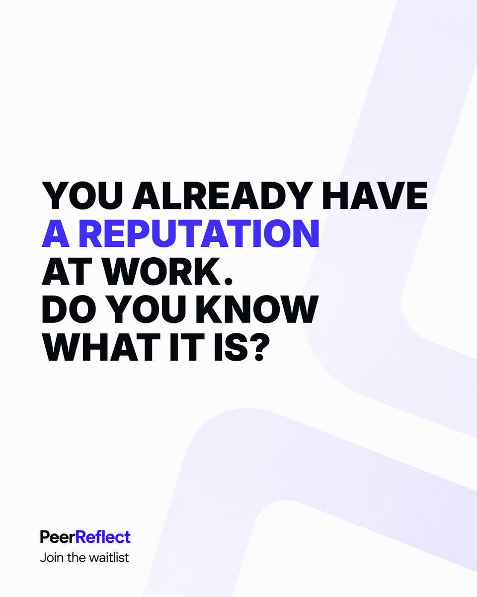 PeerReflect tweet picture