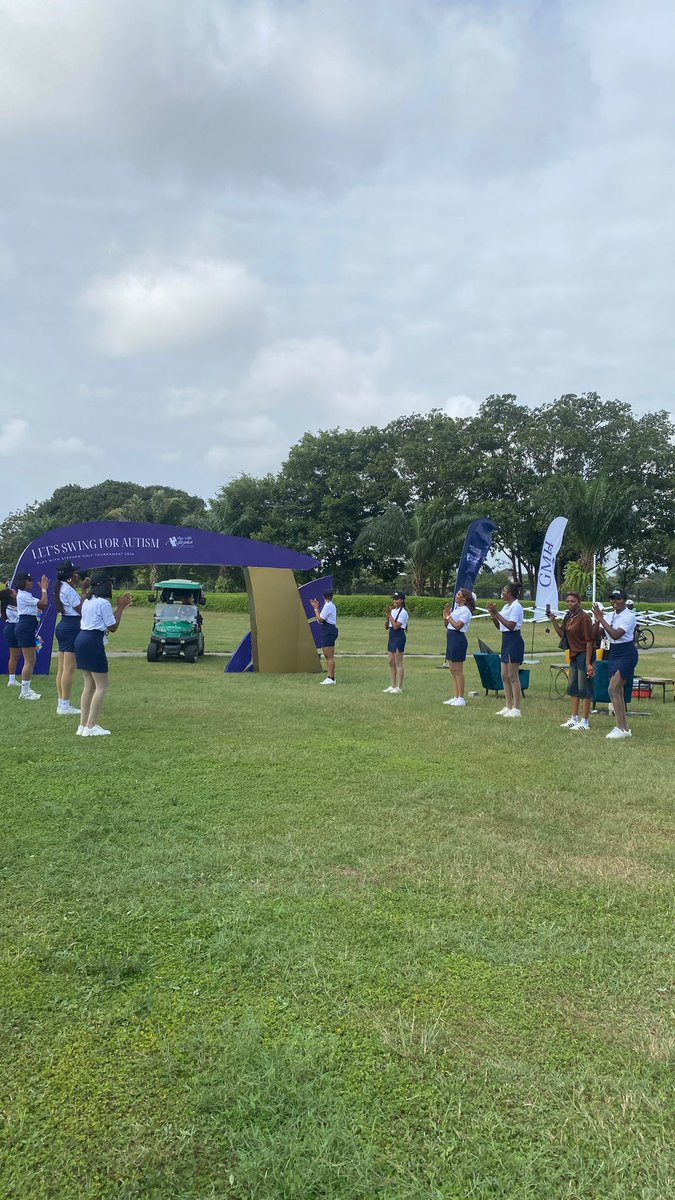 Davyllntony's tweet photo. The players came ready for 18 holes, but the day offered so much more than
competition. Play With Stephen combined sport, art, awareness and giving.
#autismawareness https://t.co/5WdcLUIQ3D