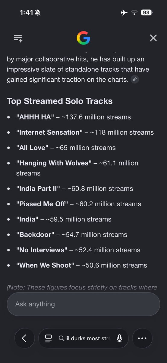 KendrixkLamar's tweet photo. @MideFundz3 @HipHopAllDay 200m streams is an insane number like what https://t.co/RLkjbJnSxI