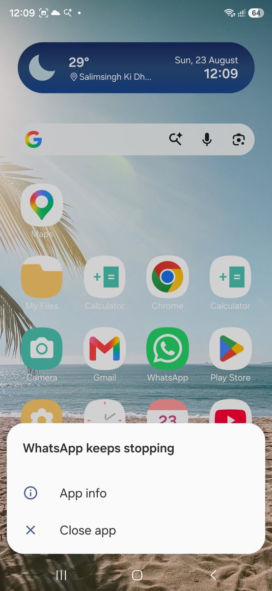sehra62185's tweet photo. @WhatsApp @SamsungIndia @Meta @SamsungUS @finkd @CNN
Despite this powerful hardware, heavy-database WhatsApp is still not running properly
My office work has been seriously affected since 20 DAYS
@SamsungIndia @WhatsApp — this is not acceptable. Plz provide the required software/app update and FIX THIS. https://t.co/lShttJ41vX