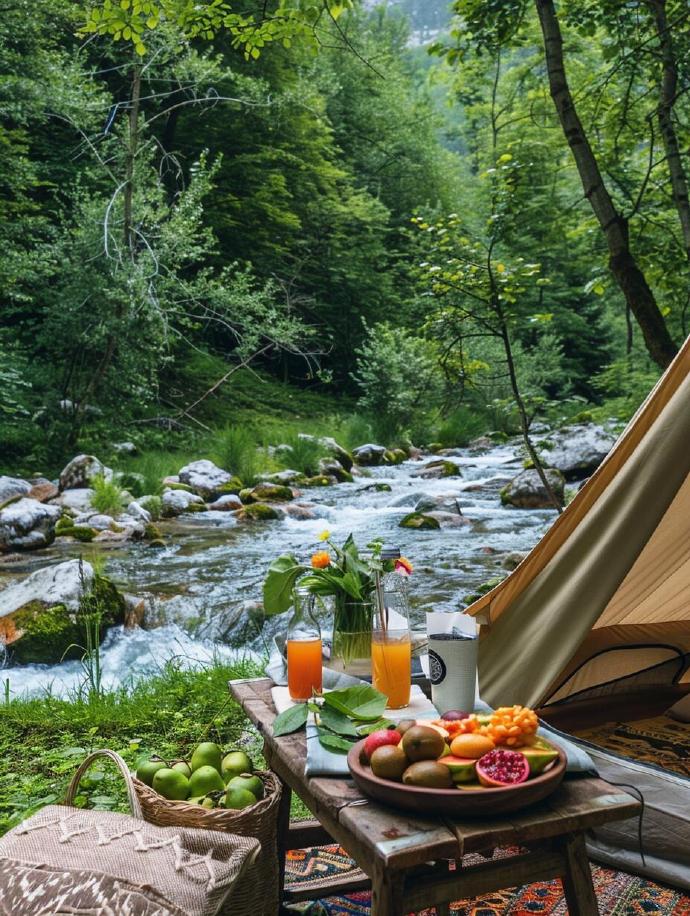 sunfax_x's tweet photo. Woke up to golden sunlight filtering through pine trees, coffee steaming in my favorite mug, and the sound of a nearby stream—this is the quiet magic of solo car camping that I didn’t know I needed. https://t.co/ObGtzIhYVk
