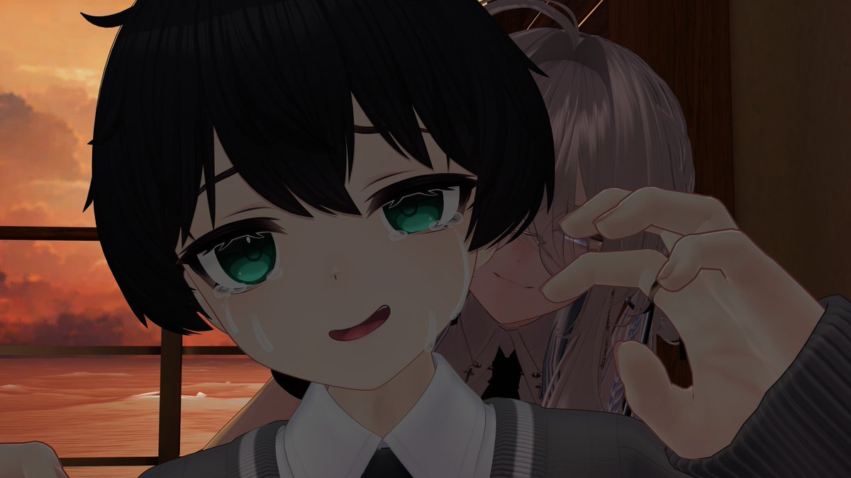 Sazane_Vrc's tweet photo. を、後ろから狙う悪い人みたいになっちゃった自分。 https://t.co/Ouph0I5kcZ