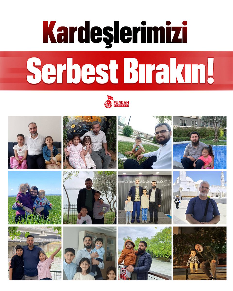 fhengellenemez's tweet photo. Kardeşlerimizi Serbest Bırakın! 

AlparslanHocaya Özgürlük
SarayTalimatıyla Tutuklandı
SemraKuytula Özgürlük 
Kardeşlerimizi SerbertBırakın
#FurkanHareketiTertemizdir https://t.co/jSTs2xJQyP