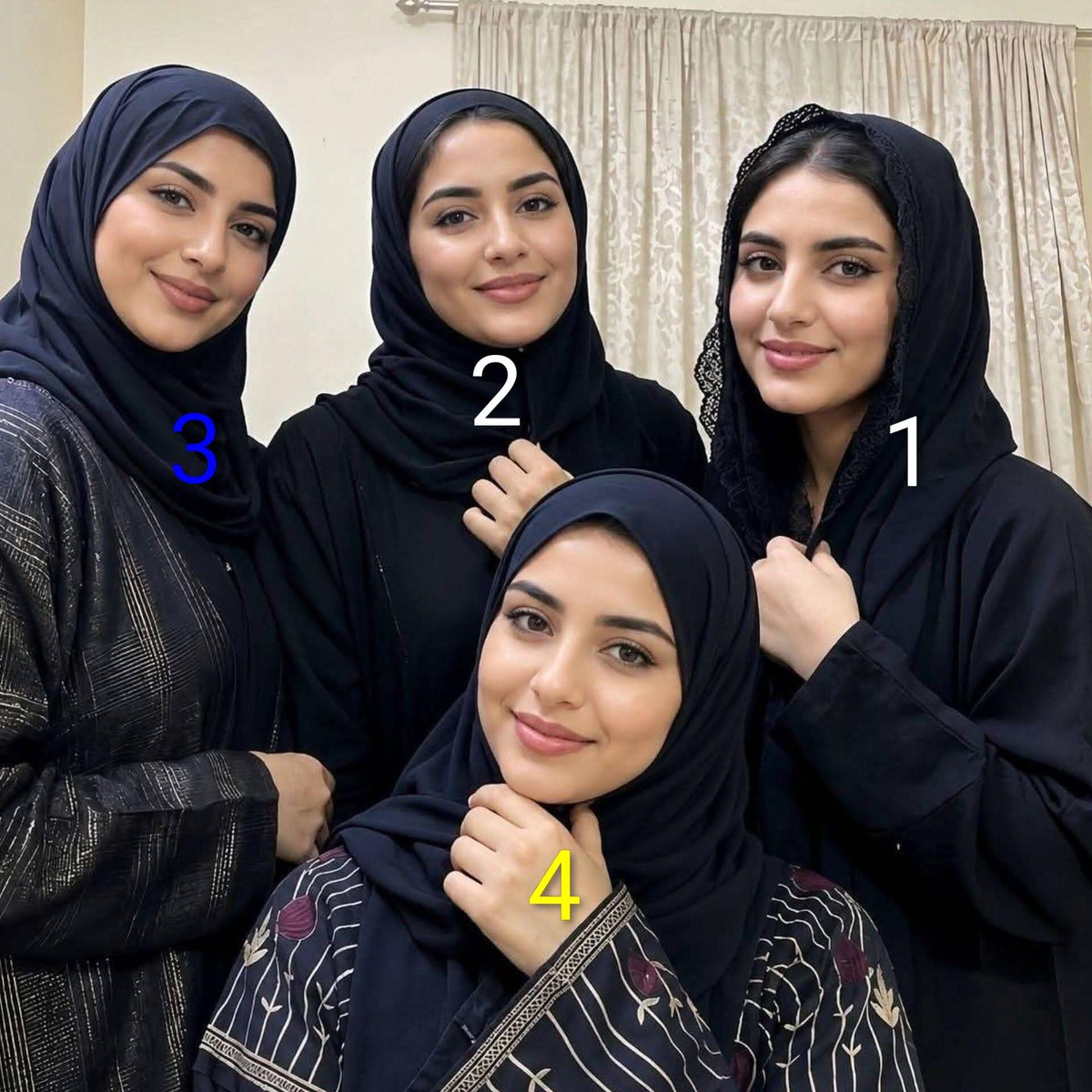 sjpy7's tweet photo. سؤال للنقاش 
لو خيروك لزواج مين تختار من هولا الارقام 
نشوف اختيارك المفضل 🙈😂 https://t.co/dhQffBR3NW