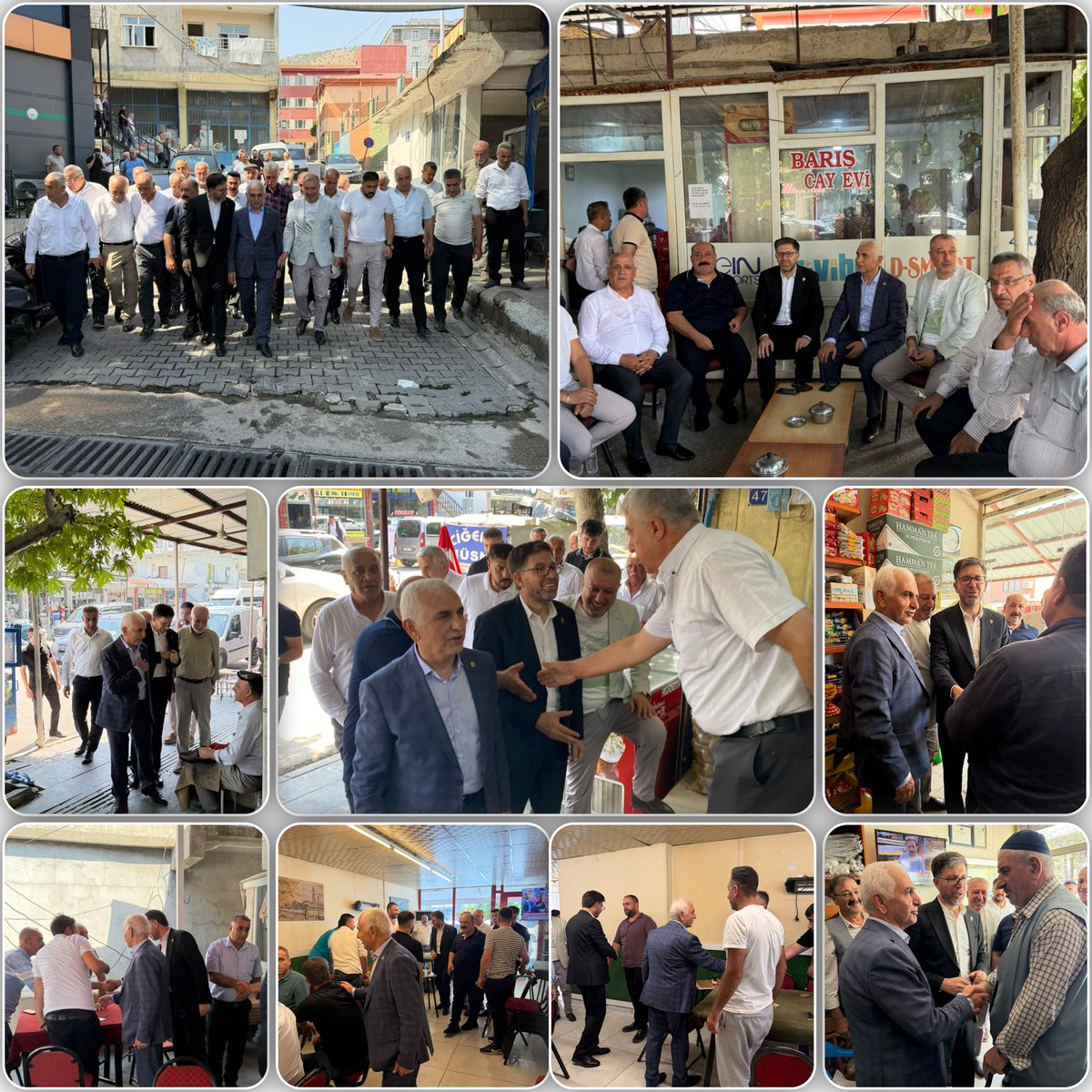 AkPartiSiirt's tweet photo. 📍 Esnaf Ziyareti | Baykan

Milletvekilimiz Sayın @mervangul56 , İl Başkanımız Sayın @AvHekimGider, Baykan İlçe Başkanımız Sayın Cahit Gümüş, Baykan Belediye Başkanımız Sayın Ekrem Erdem ve teşkilatımızla birlikte Baykan’da esnaflarımızı ziyaret ederek gönül ve iş yerlerine misafir olduk.

Esnaflarımızla samimi sohbetler gerçekleştirerek talep ve beklentilerini dinledik. Her bir esnafımıza göstermiş oldukları ilgi, samimiyet ve misafirperverlikleri için teşekkür ediyoruz.

Hemşehrilerimizle gönül gönüle, sahada ve daima birlikte olmaya devam edeceğiz.