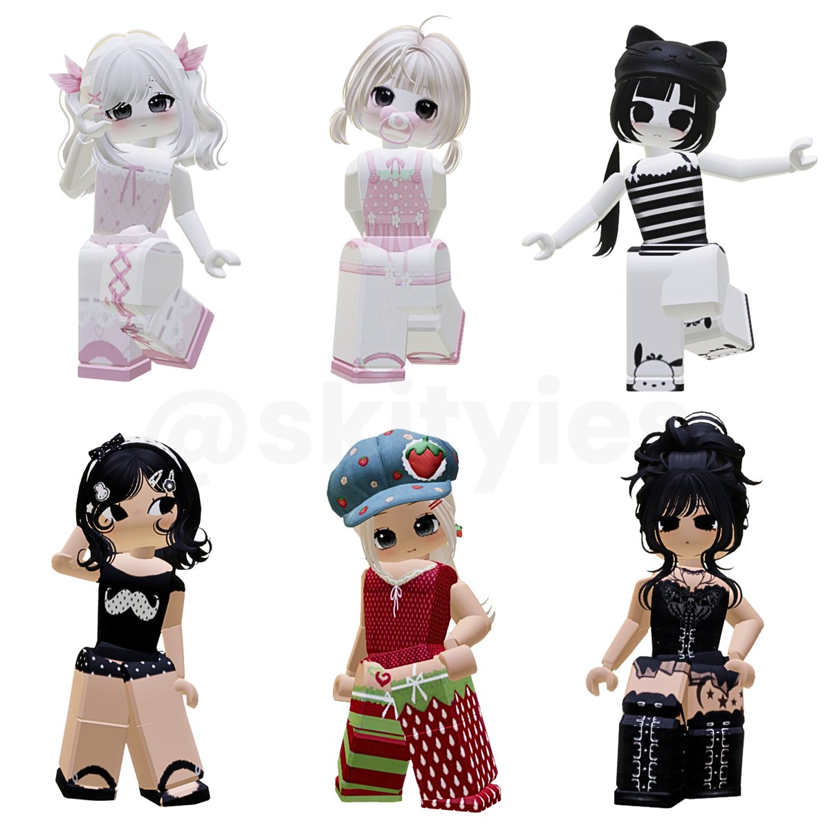 skityies's tweet photo. #wtb #wts akun roblox female pribadi 
• acc safe 
• datver 18+ (on voice) : email pribadi 
• limit 1kr/months 
• region indo + market murah 
• usn no underscore &amp; angka 
• masih ada 110 robux 
• avail rekber

💸 : 75.000 
📩 : https://t.co/c4ytWNyoU6
#zonauang #zonajajan https://t.co/NB6j7BTwjf