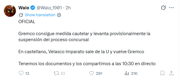 BazanElejalder's tweet photo. 🧵Delincuentes de #GREMCO utilizaron a un juez PROVISIONAL del distrito de LA VICTORIA, para obtener medida cautelar PREVARICADORA, con la que pretenden volver a saquear a la U. Acá te explico como se va a caer esta resolución. Cacas💩 "celebran" como si fuera un campeonato🤣😂 https://t.co/PPjxrbB6BS