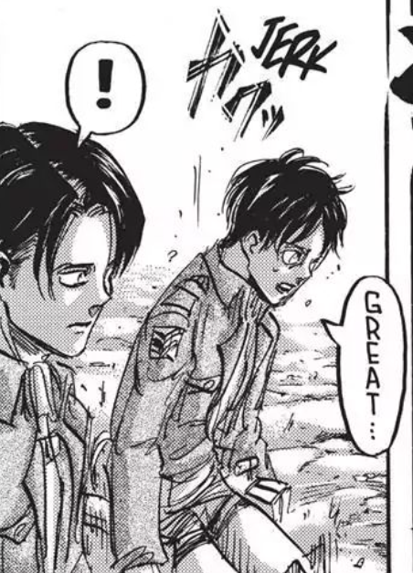 hisuqb's tweet photo. It’s a shame that the most memorable moments between Eren and Levi are the ones where Levi is beating him up, because when you read the manga, you realize he actually cares a lot about him, he is one of the people who most acknowledges Eren's humanity https://t.co/m6HV1QYBRl