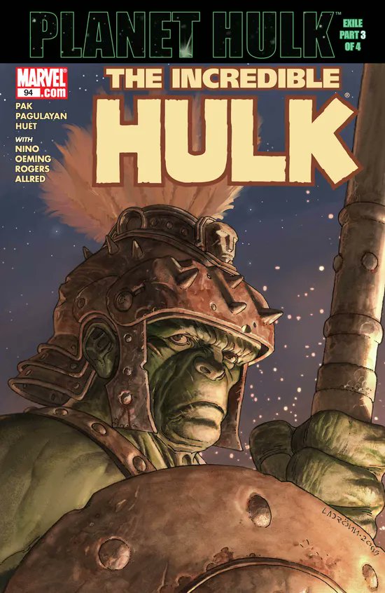 HulkLuvr's tweet photo. Hulk (1999) #94
Stranded on an alien planet and thrown into the Imperial Arena to fight as a gladiator, the Hulk seizes the opportunity to smash with abandon.
#hulk #incrediblehulk #planethulk #marveltwt https://t.co/PZKQetPhLK