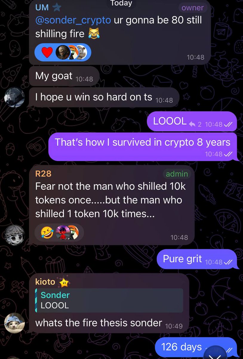 atripp22's tweet photo. @sonder_crypto realest nigga in the game. https://t.co/9LhXbYqVTt