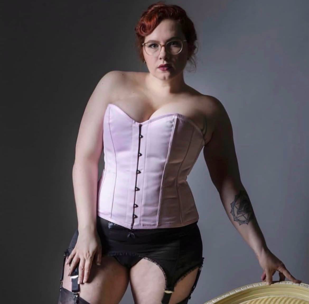 TrueCorset's tweet photo. Serving soft girl luxury with a touch of confidence! 

This pink overbust corset is giving princess vibes, snatched waist, and main character energy all in one look. https://t.co/xfdiOZJqNg