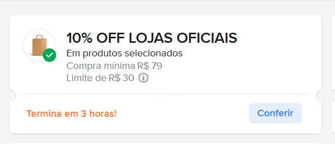 GarimpaPromos's tweet photo. Cupons Mercado Livre

🎟 10% OFF acima de R$ 79, limite R$ 30: LOJASOFICIAIS

🎟 15% OFF acima de R$ 69, limite R$ 25: MODAEBELEZA23

https://t.co/yNIglXh0O5

anúncio https://t.co/QFhYE7Ku1G