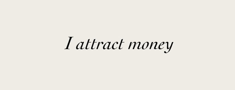 Dearme2_'s tweet photo. I attract money. https://t.co/hMGyxPLNEv