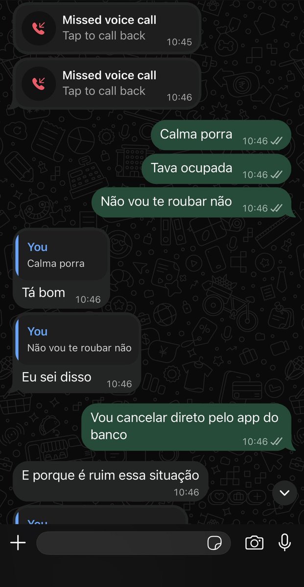 Ixadtr's tweet photo. Mais uma da série, coisas que só acontecem comigo (mas essa foi boa pelo menos).
Anteontem uma pessoa que trabalha no lugar q eu compro carne me mandou um pix errado e eu devolvi. O resto virou história https://t.co/yAAYHMrJRr