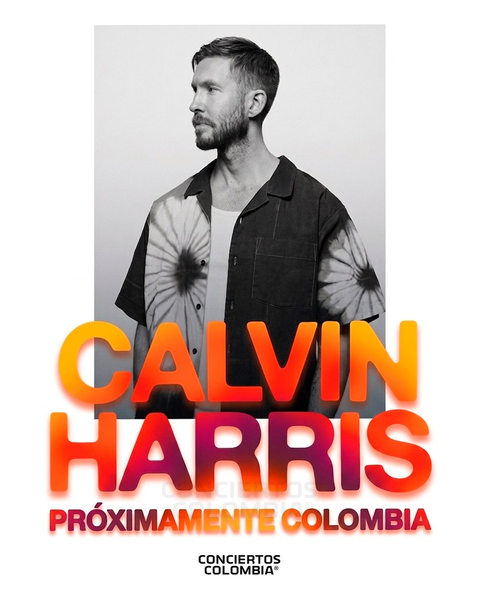 Juanjo_guerrero's tweet photo. Calvin Harris en Bogotá, próximamente más información 🇨🇴🚨 https://t.co/O4Nlfnkrl8