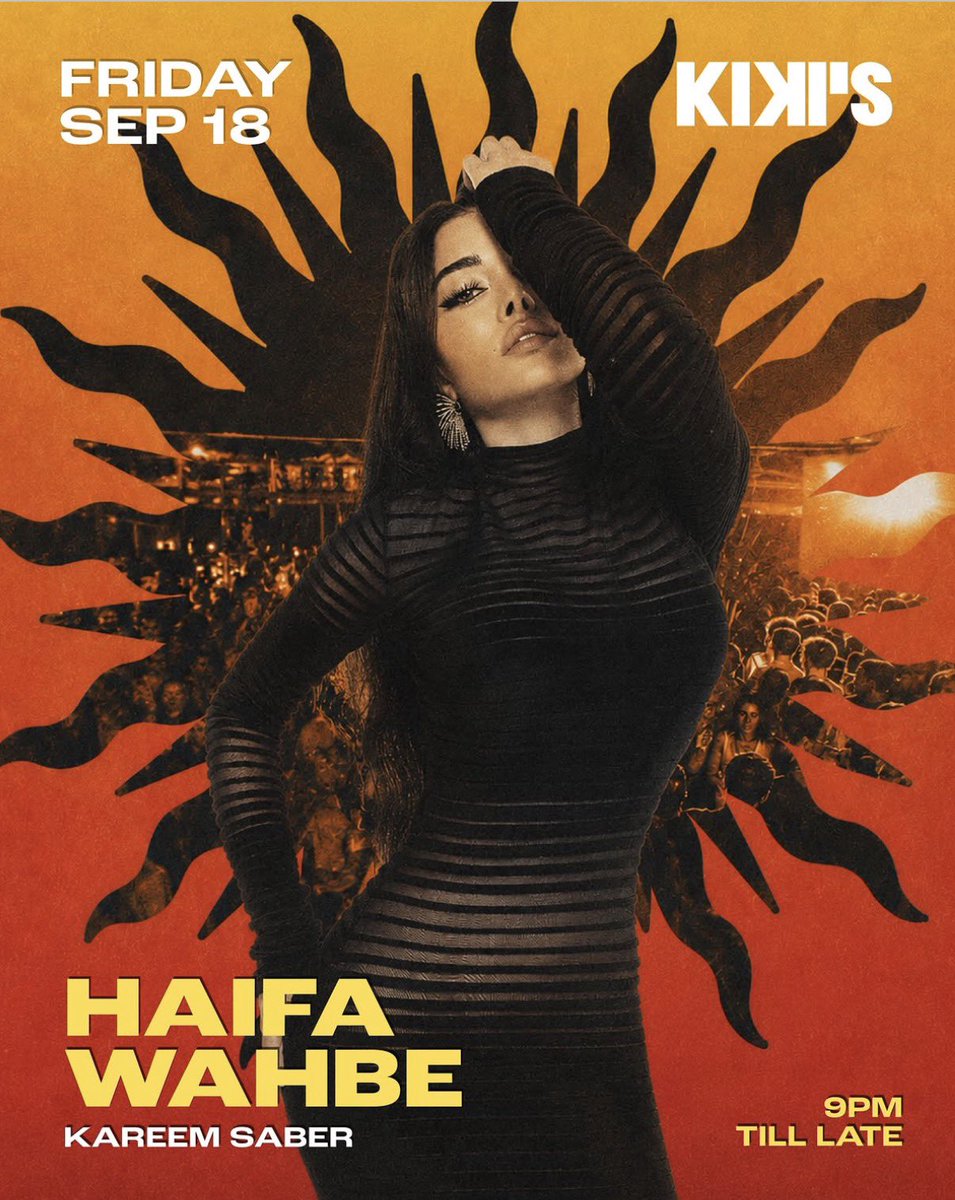 haifawehbe_news's tweet photo. 🔴 الديڤا #هيفاء_وهبي تحيي أقوى حفلات الساحل الشمالي #مصر يوم ١٨ سبتمبر 🇪🇬😍🔥
@HaifaWehbe https://t.co/MvPIMhW3cS