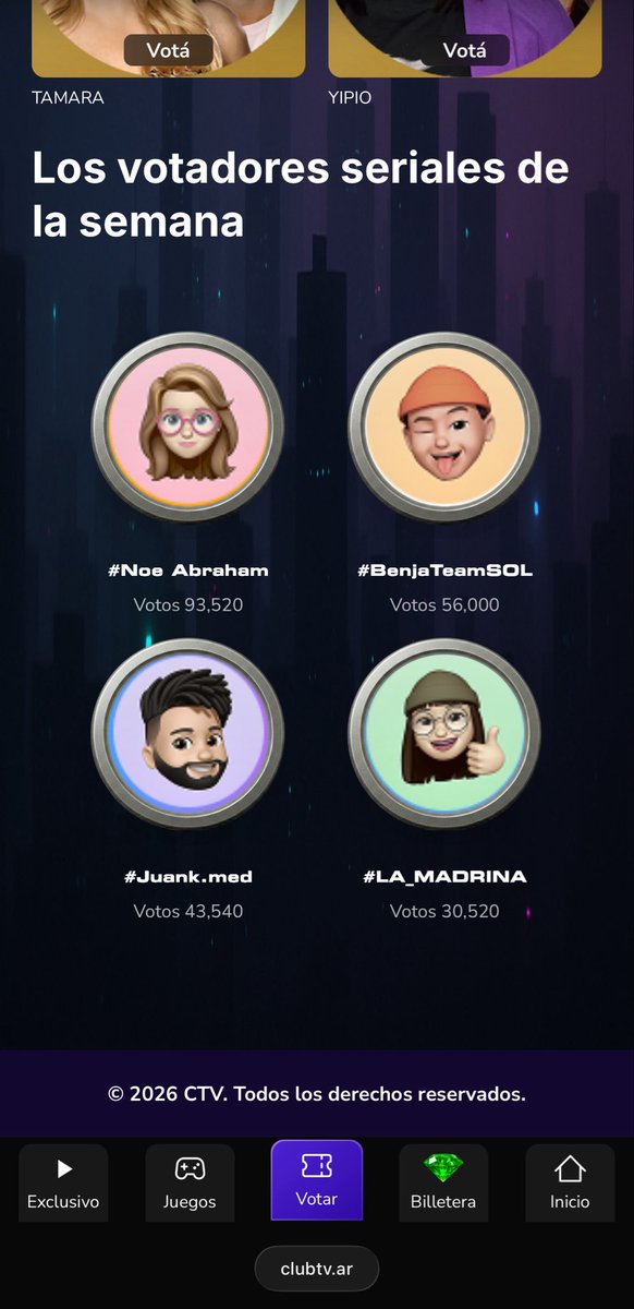 rockera1020's tweet photo. TAMARA AL 9009 🌱 
A seguir votando!! 
#GranHermano https://t.co/XaCMgHcI1u
