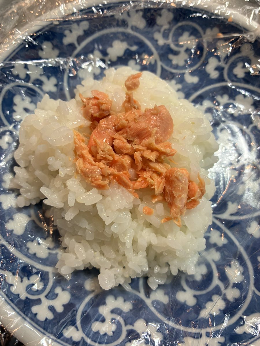 yinyan08's tweet photo. オニギリはラップで巻く派だ https://t.co/lYAwEGw42f