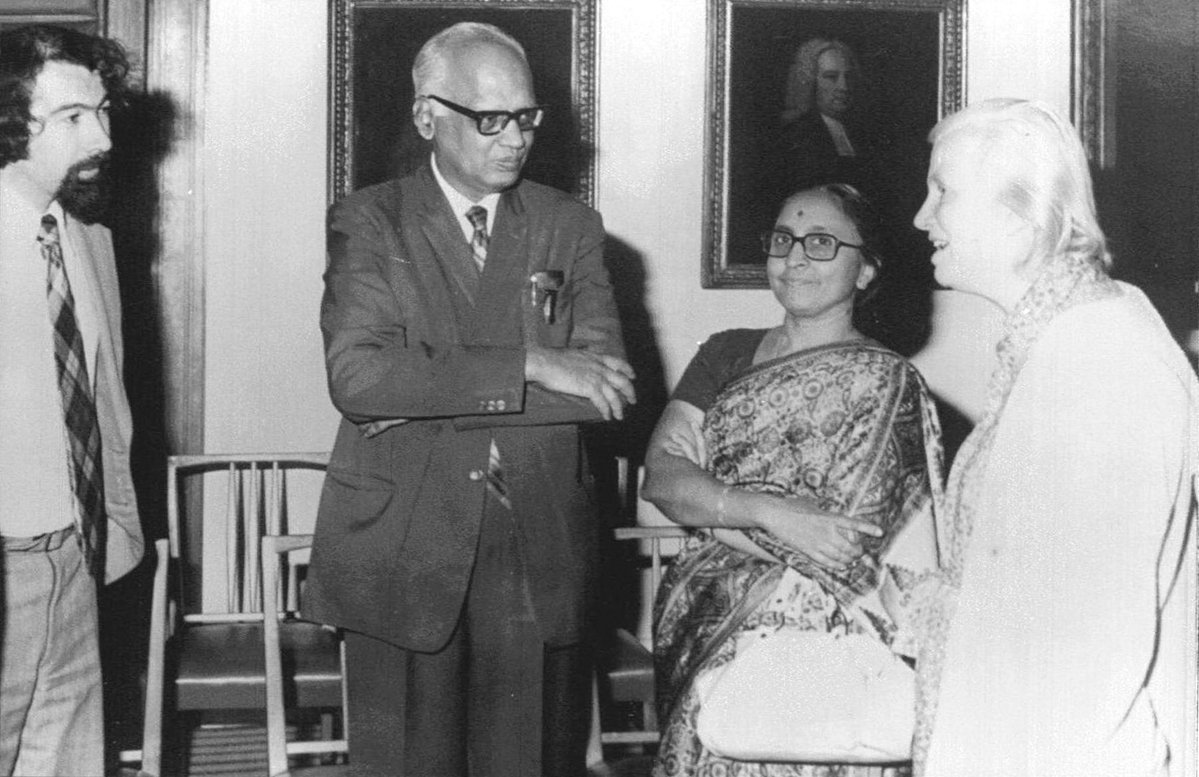 san_x_m's tweet photo. In 1954 a young professor in Madras walked to the leather institute down the road and asked them for a piece of kangaroo tail.

With it he worked out the structure of the most common protein in the human body.

Then Francis Crick, who had just cracked DNA, told the world he was wrong.

His name was Gopalasamudram Narayanan Ramachandran.

He was born on 8th October 1922 in Ernakulam. His father taught mathematics. He topped the physics honours course in the whole of the Madras Presidency, studied under C V Raman at the Indian Institute of Science, and took a second doctorate at Cambridge under Lawrence Bragg.

At 29 he was made a full professor and the founding head of the physics department at the University of Madras.

He decided to work on collagen. Collagen is the protein that holds you together. It is in your skin, your bones, your tendons and your muscles. It is the most abundant protein in the animal body. Nobody knew what shape it was.

The tools he had were not the tools of Cambridge or Caltech. He needed a sample rich in collagen, so he got kangaroo tail tendon from the Central Leather Research Institute nearby, and studied how X rays scattered off it.

In 1954, with Gopinath Kartha, he published a model in the journal Nature. 3 chains, twisted around each other. Europe and America started calling it the Madras Triple Helix.

In 1955 Francis Crick and Alexander Rich published a criticism. They said certain atoms in his model sat impossibly close together. Crick said the idea was basically correct but the actual structure was wrong.

He was competing against Cambridge, King's College London and Caltech, from a new department in Madras, and the most famous molecular biologist alive had just said he was mistaken.

He did not write a rebuttal.

He went back to first principles and asked a much bigger question. Forget collagen. What shapes can any protein chain physically take, and which are impossible because the atoms would collide.

In 1963, with C Ramakrishnan and V Sasisekharan, he published the answer. It is a simple graph, and it is now called the Ramachandran plot.

Every structural biologist alive uses it. When any new protein structure is published anywhere in the world, it is checked against that plot to see whether it is physically possible.

He turned an attack on one model into the rule that governs all of them. And his collagen model, in its essentials, is accepted today.

C V Raman nominated him for the Nobel Prize in Chemistry.

He never received it. He was never given the Bharat Ratna either.

He gave most of his prize money away. He funded a bed at the Adyar Cancer Institute in his parents' names and gave one award entirely to the Prime Minister's relief fund.

In his sixties he developed Parkinson's disease. He retired in 1989 and died on 7th April 2001.

A scientist writing in The Hindu called it the prize that missed the master.

The leather institute that gave him the kangaroo tail named its auditorium Triple Helix.