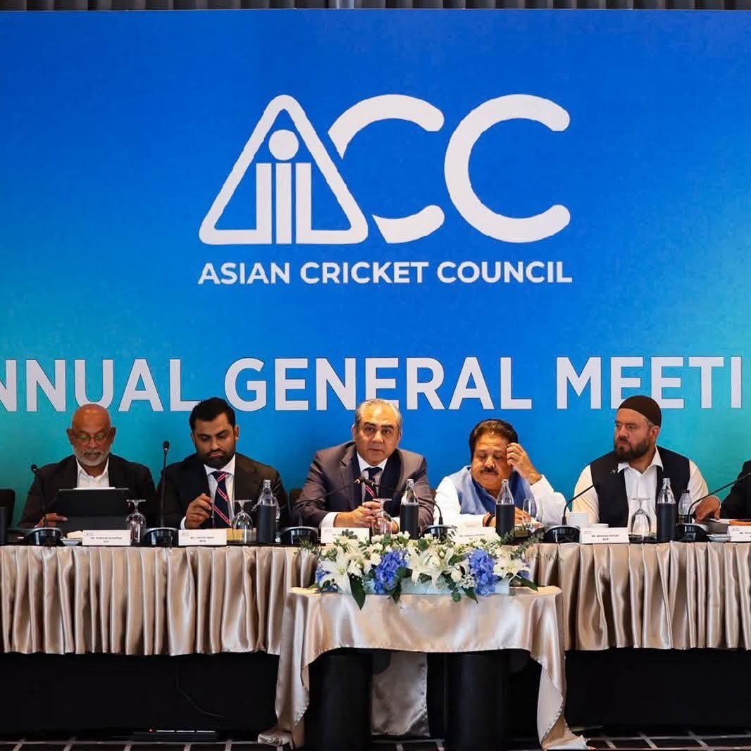 Jawadi26's tweet photo. The Asian Cricket Council (ACC) successfully concluded its Annual General Meeting (AGM) in Bangkok on 22 August 2026, chaired by ACC President Mohsin Naqvi.
@MohsinnaqviC42
@sharjeel_awan1
 #MohsinNaqvi #mohsinnaqvi #AsianCricketCouncil #PresidentACC #PresidentAsianCricketCouncil https://t.co/3SpFFLbC0v